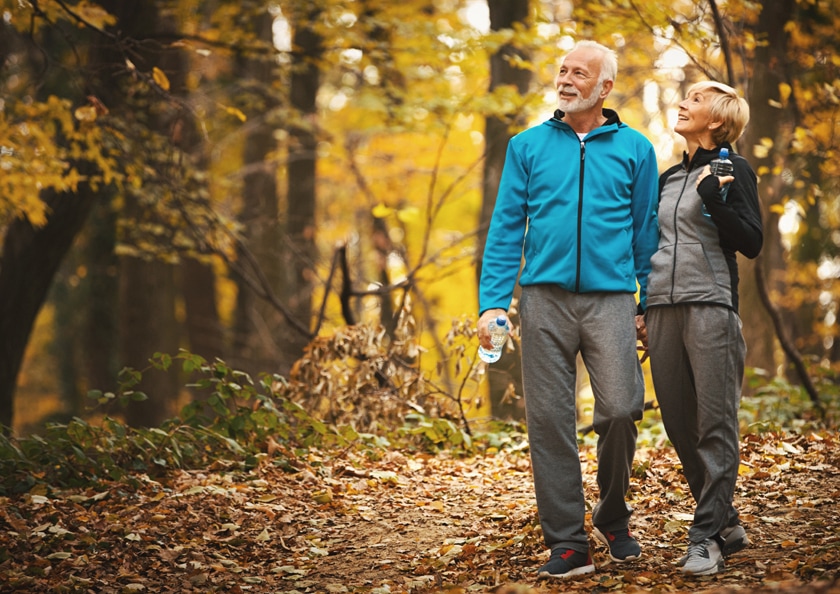 couple walking