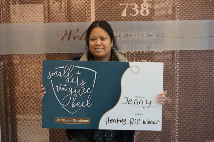 Small Acts that Give Back Heating Bill Winner