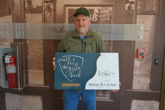 Small Acts-Heating Bill Winner, Robert