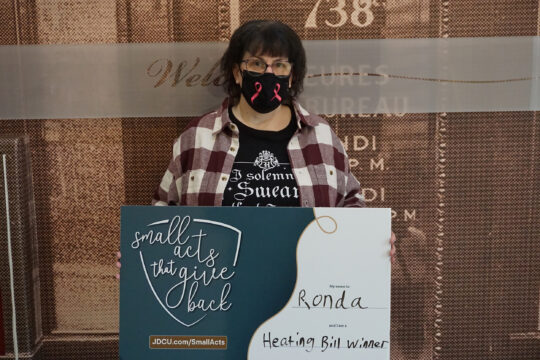 Small Acts-Heating Bill Winner, Ronda