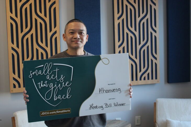 Small Acts that Give Back Heating Bill Winner